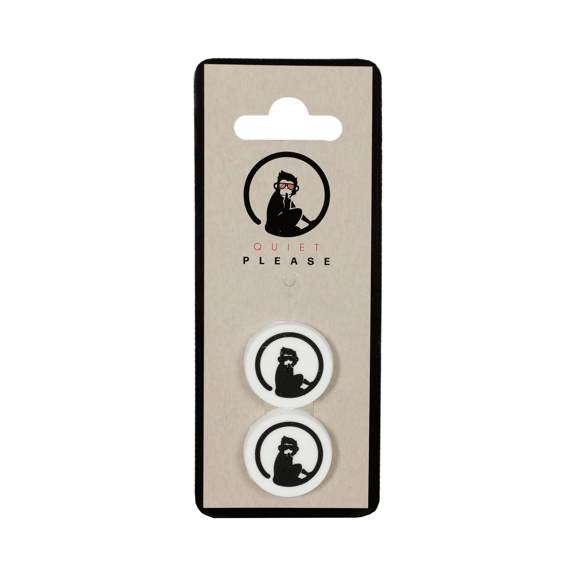 Quiet Please Dämpfer 2er Pack-Weiß