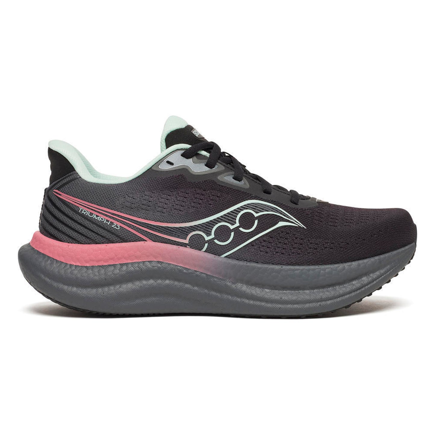 Saucony Triumph 23 Neutralschuh Damen - schwarz, mint