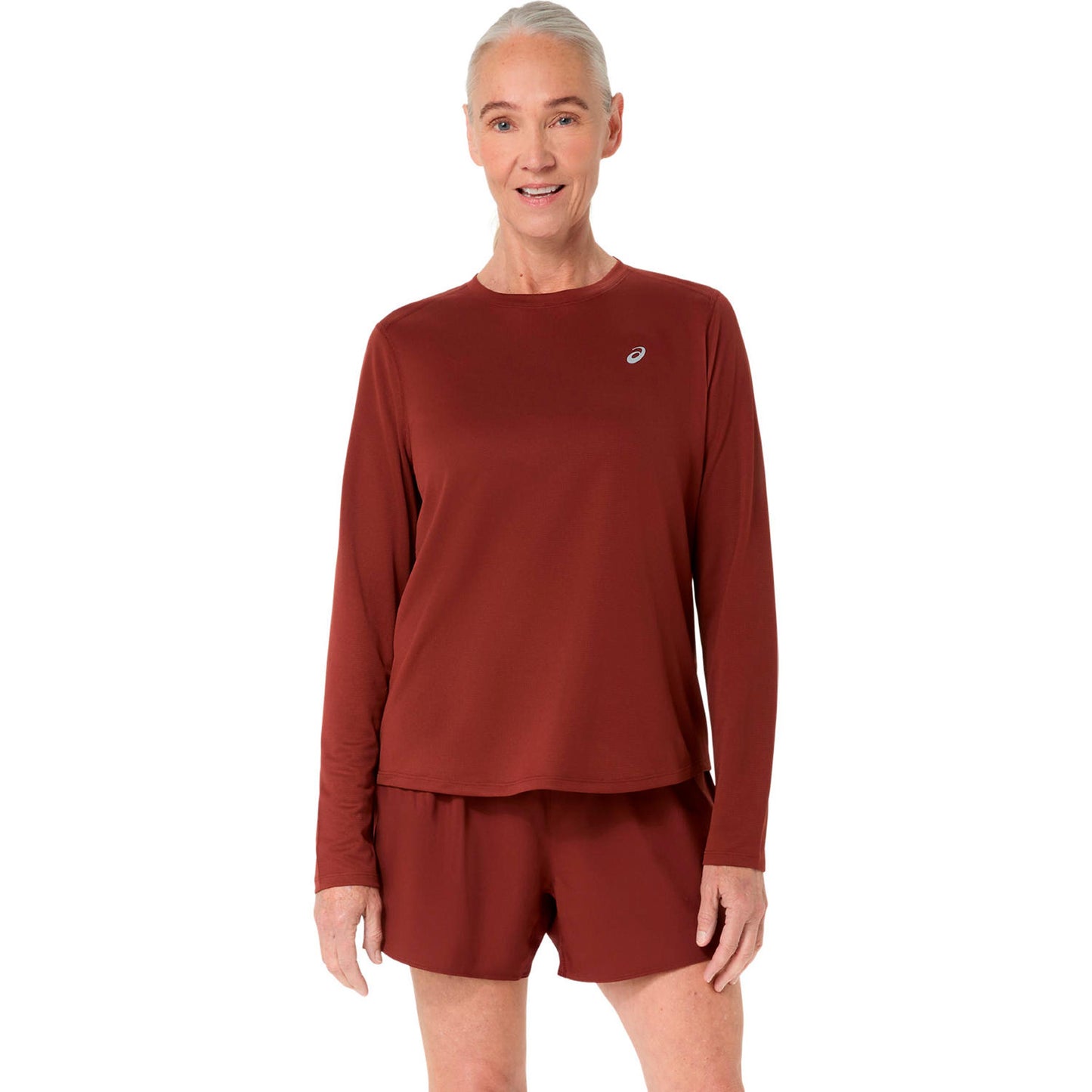 ASICS Core  Laufshirt Damen - dunkelrot