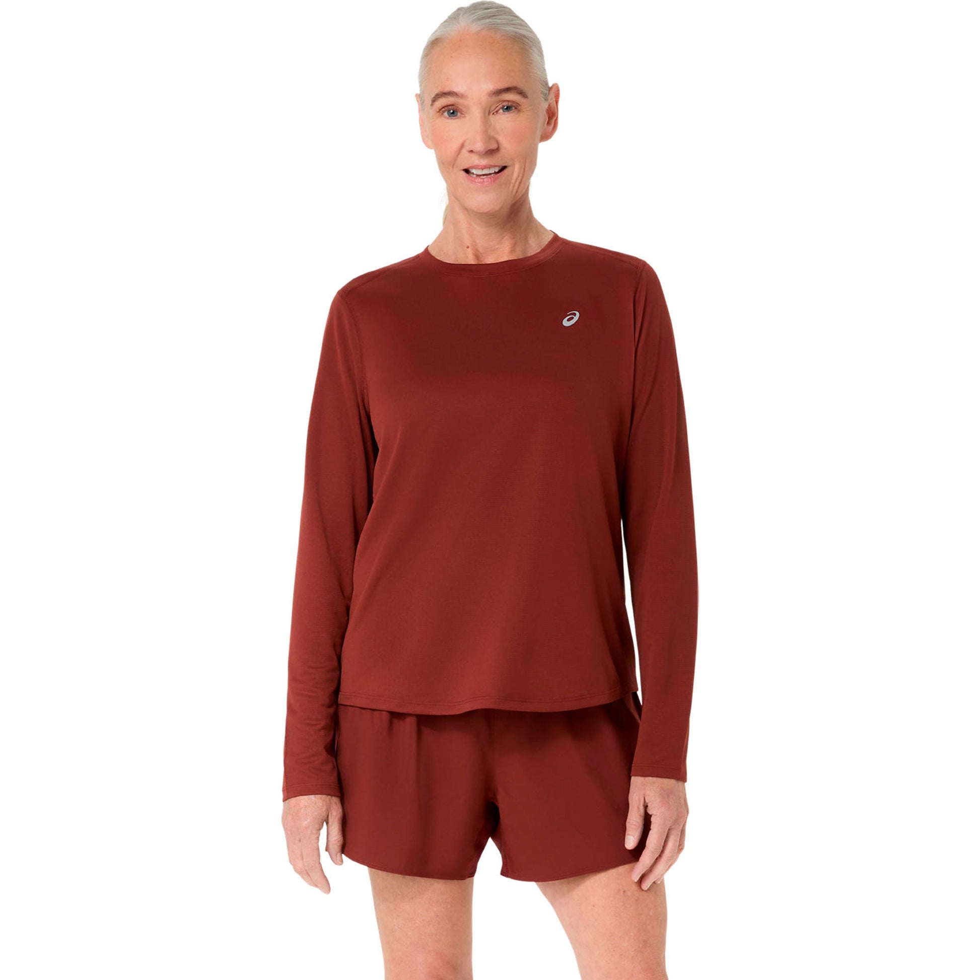 ASICS Core  Laufshirt Damen - dunkelrot
