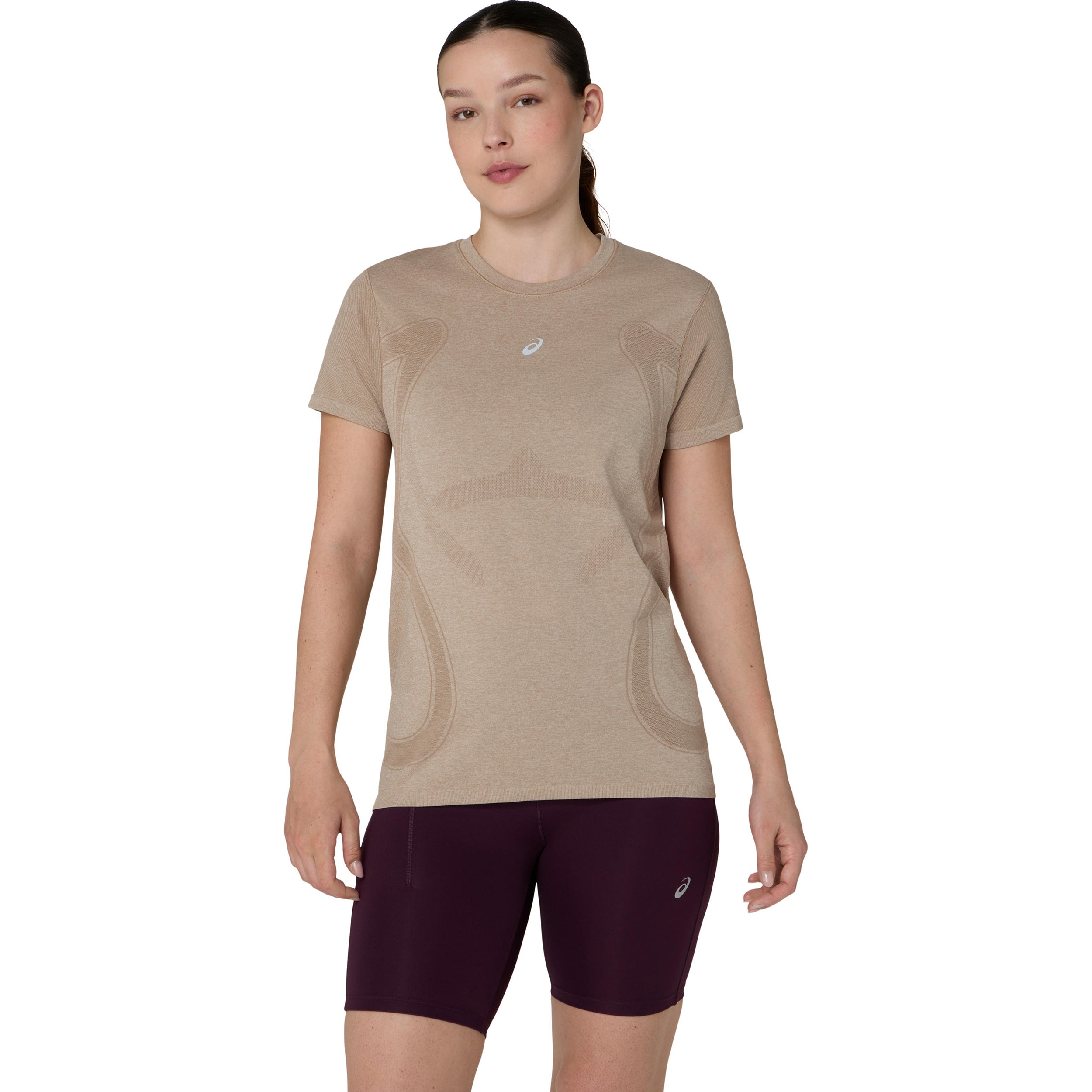 ASICS Road Seamless  Laufshirt Damen - beige