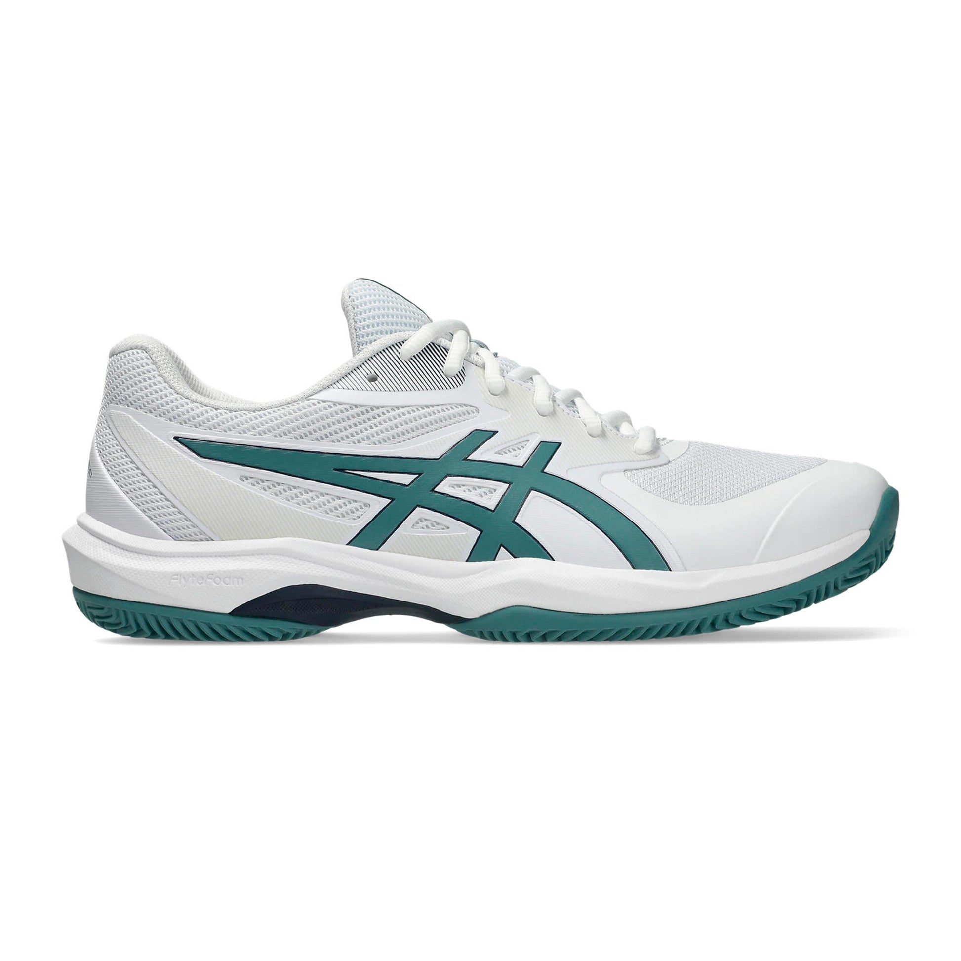 ASICS Game FF/OC Sandplatzschuh Herren - weiß, salbei