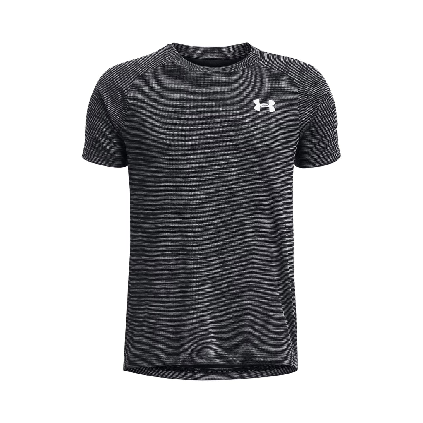 Under Armour Tech Textured T-Shirt Jungen-schwarz, weiß