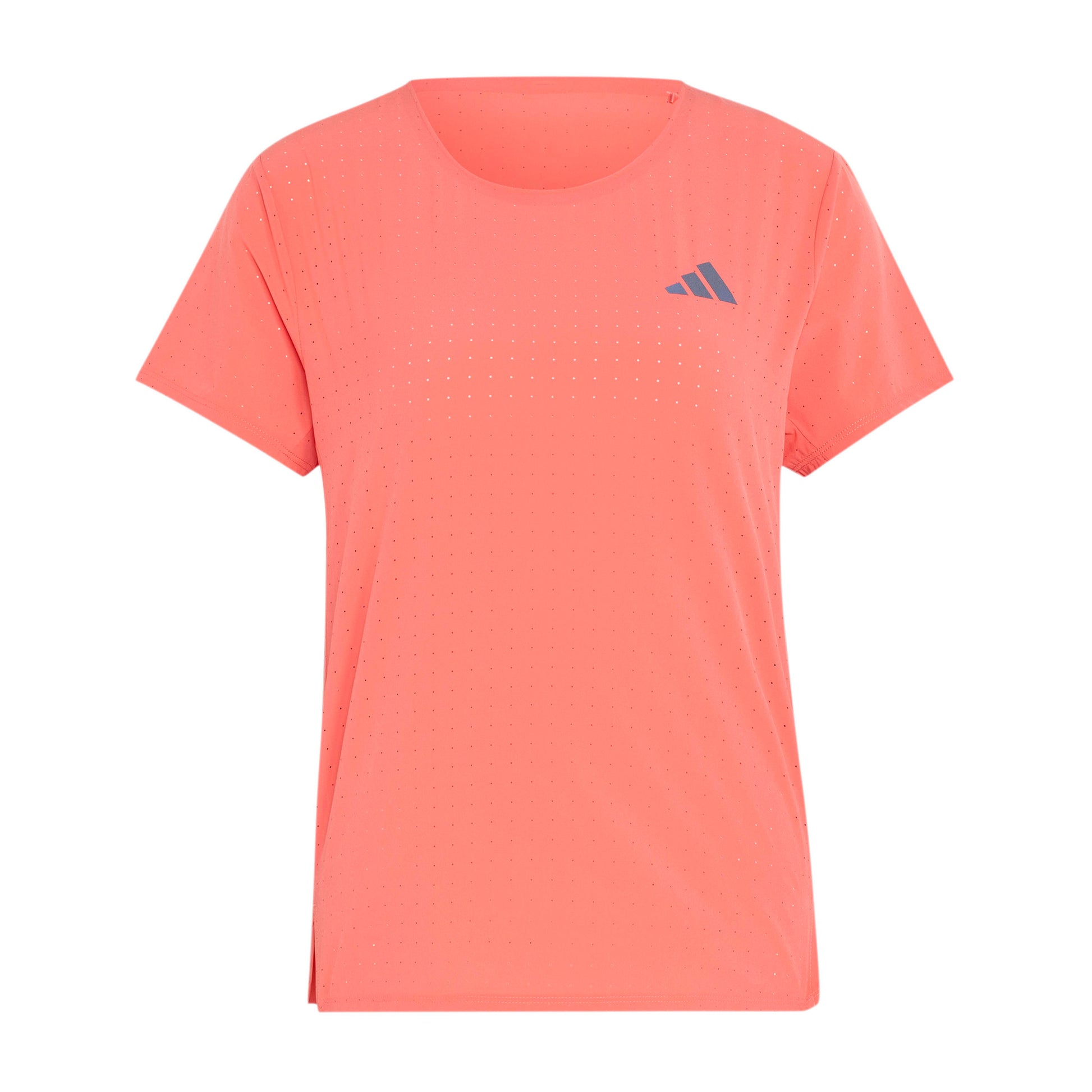 adidas adizero Tee Laufshirt Damen - rot