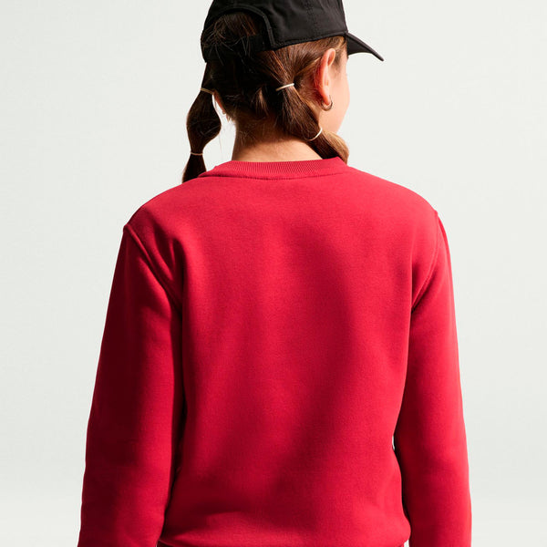 Club Fleece Sweatshirt Kinder - rot | Tennis-Point