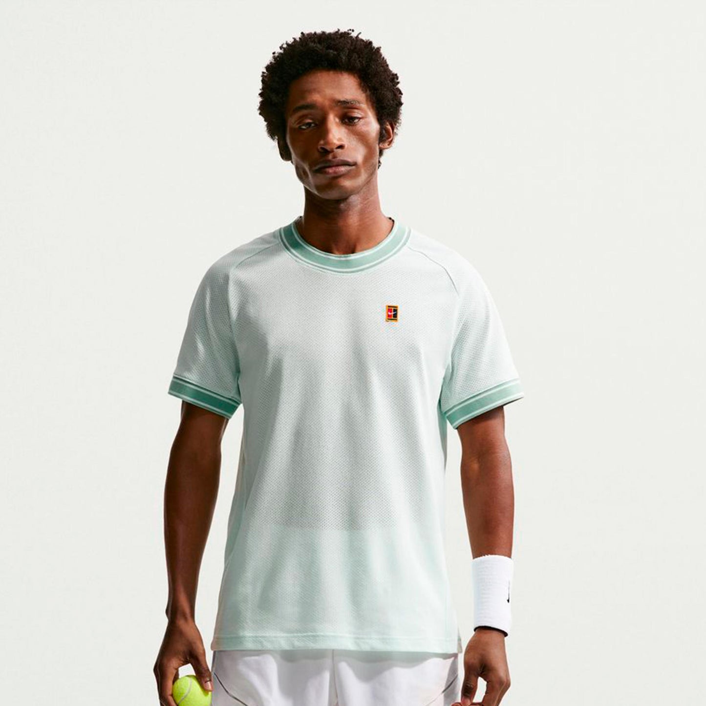 Nike Court Heritage T-Shirt Herren - mint