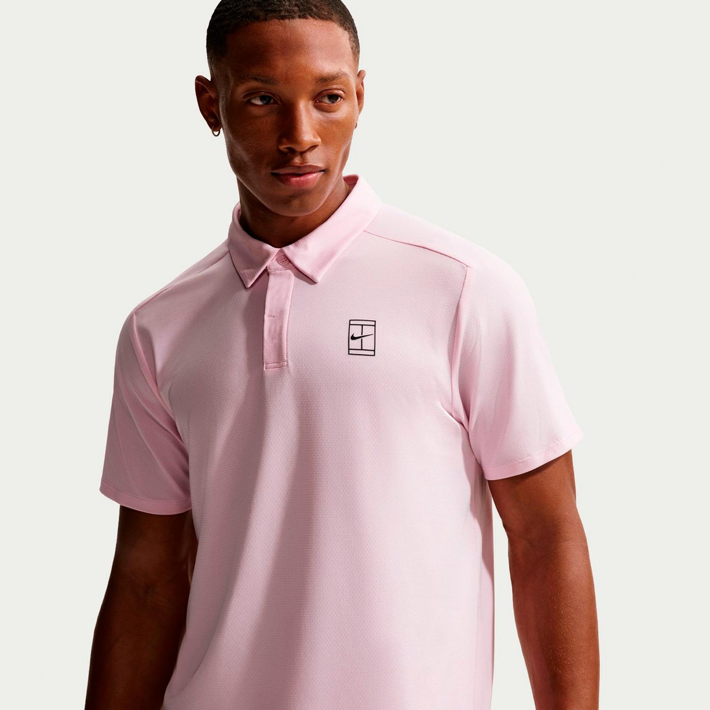Nike Jannik Sinner Court Dri-FIT Advantage Polo Herren-rosa