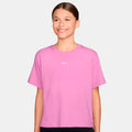Boxy Essential T-Shirt Kinder-flieder