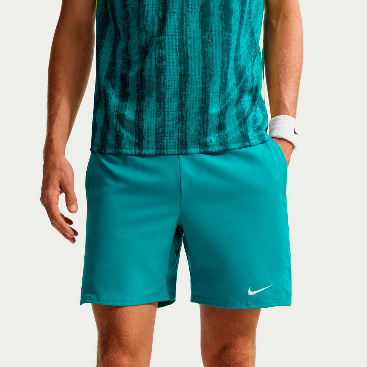 Nike Court Victory Dri-Fit 7in Shorts Herren - türkis