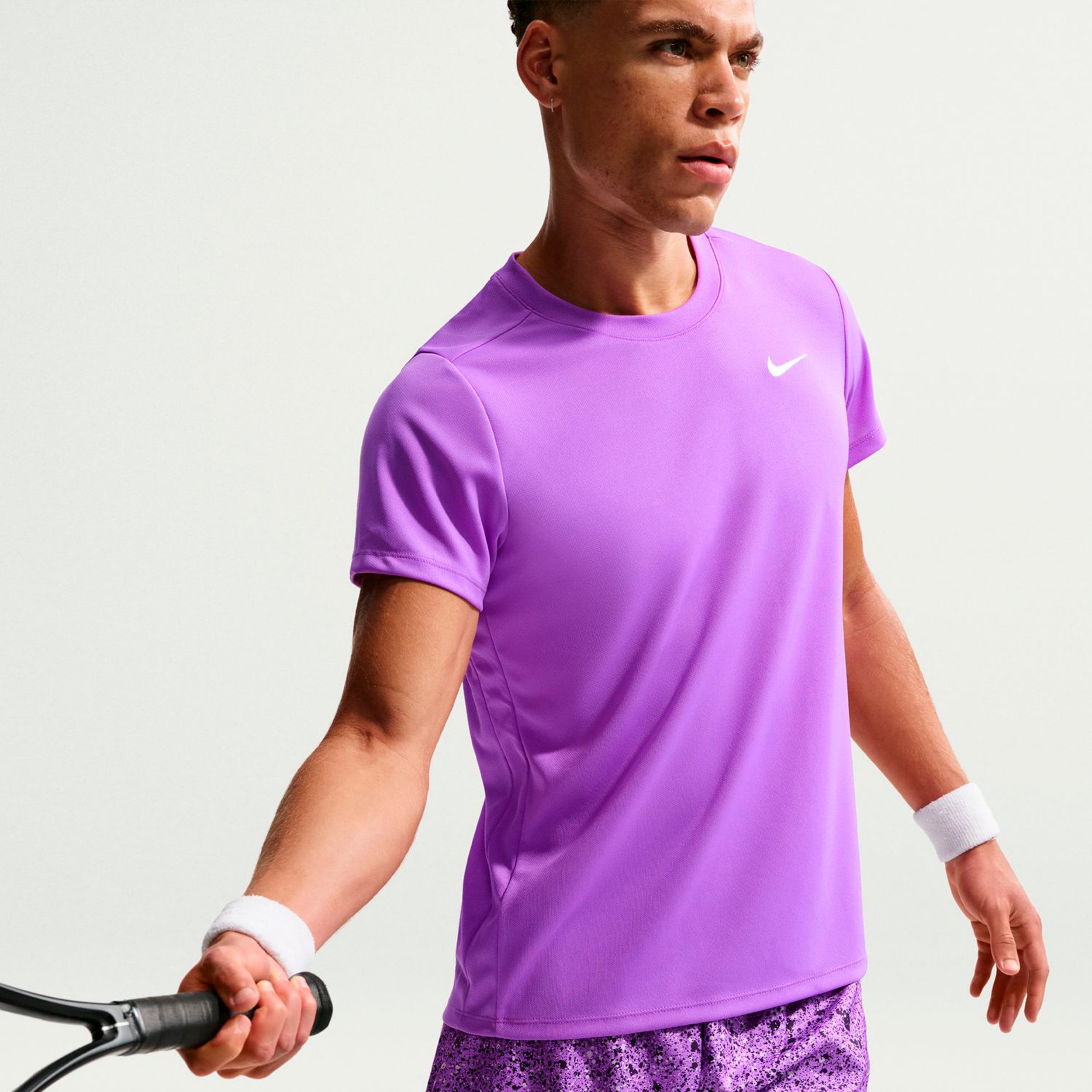 Nike Court Victory Dry T-Shirt Herren - violett