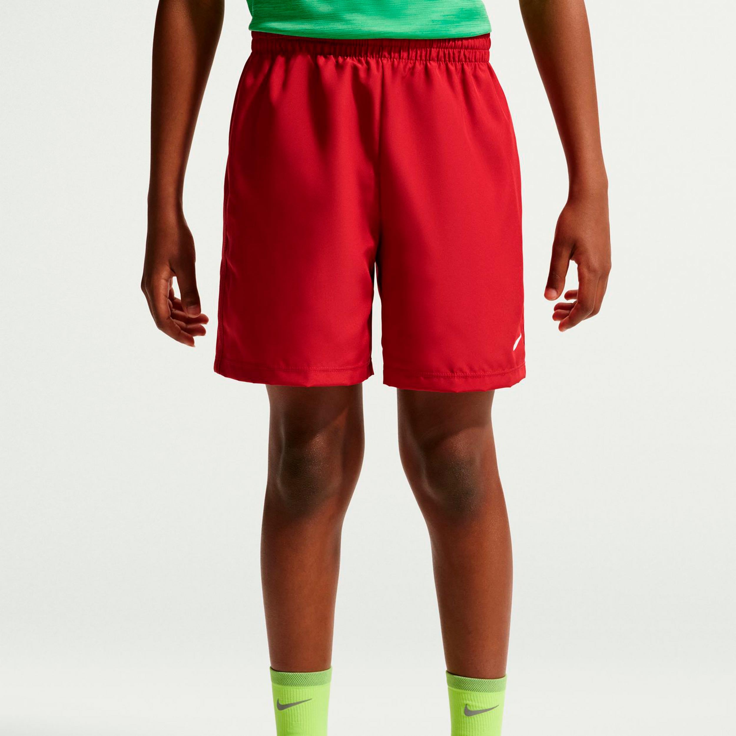 Nike Big Shorts Kinder - rot, weiß
