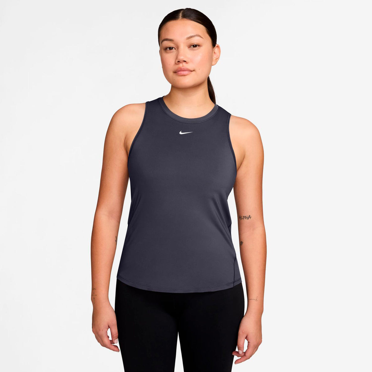 Nike One Dri-Fit Tank-Top Damen - dunkelgrau