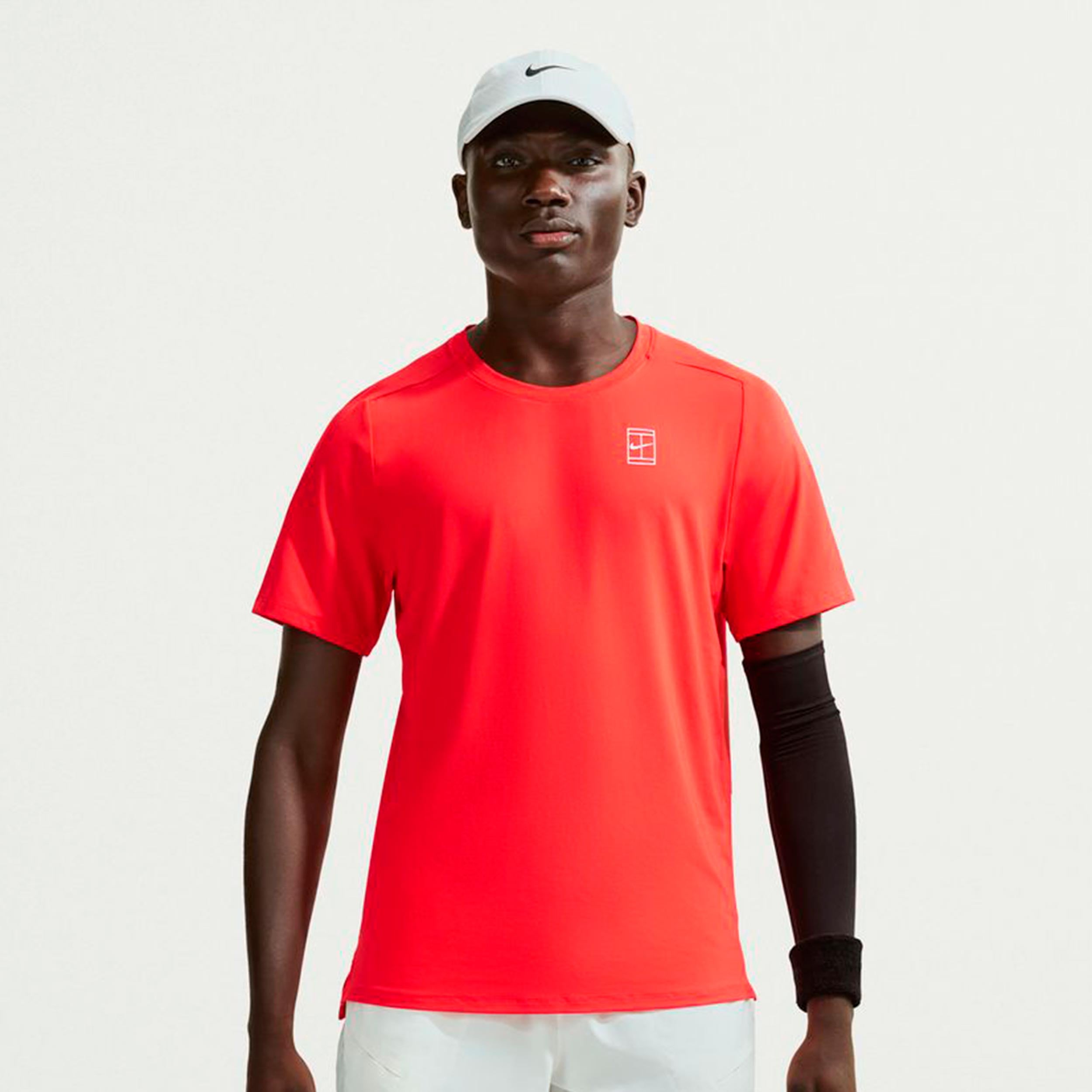 Nike Carlos Alcaraz Court Dri-FIT Advantage T-Shirt Herren - rot