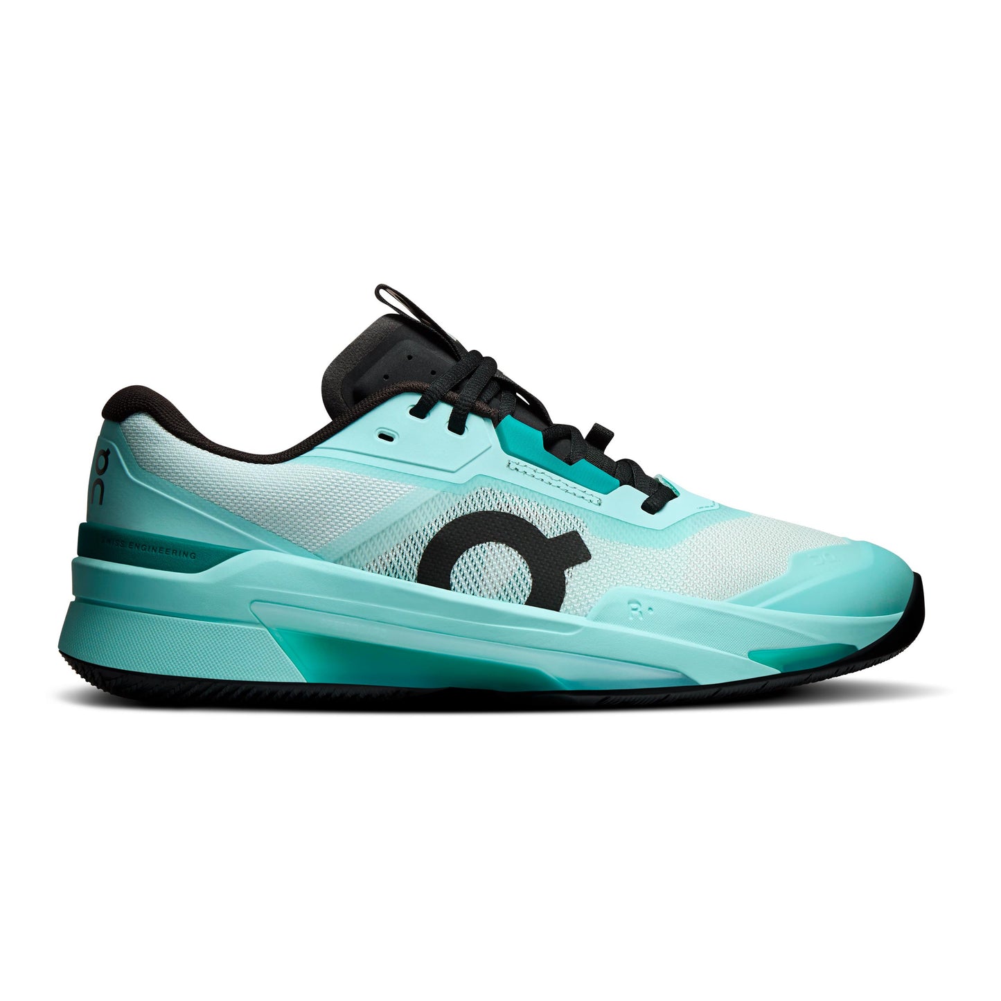 On THE ROGER Pro Fire Allcourtschuh Herren - mint, hellgrau