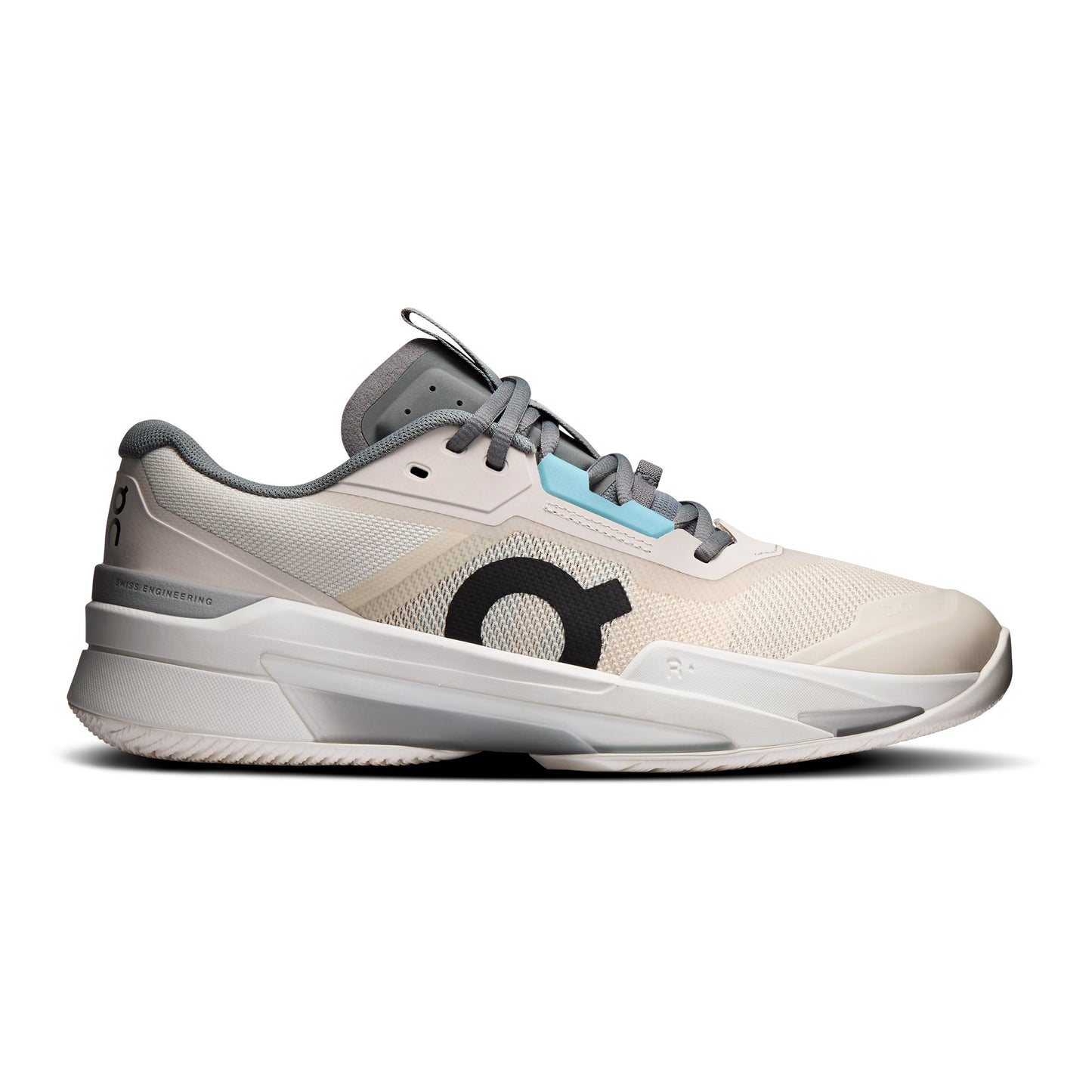 On THE ROGER Pro Fire Allcourtschuh Herren - hellgrau, grau