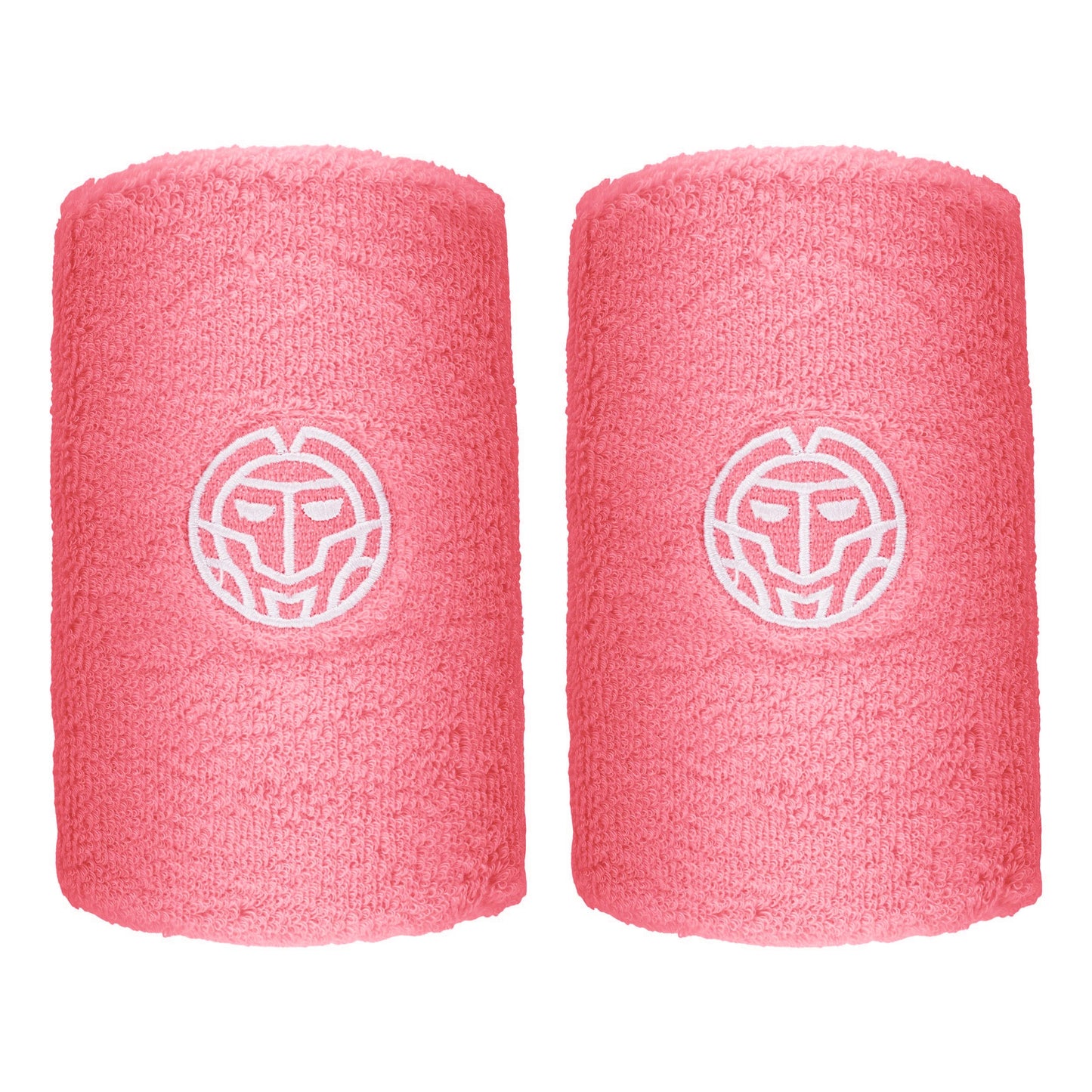 BIDI BADU Freeze Out Schweißband 2er Pack lang - pink, weiß
