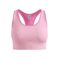 Seamless Medium Padded Sport Sport-BH Damen-pink