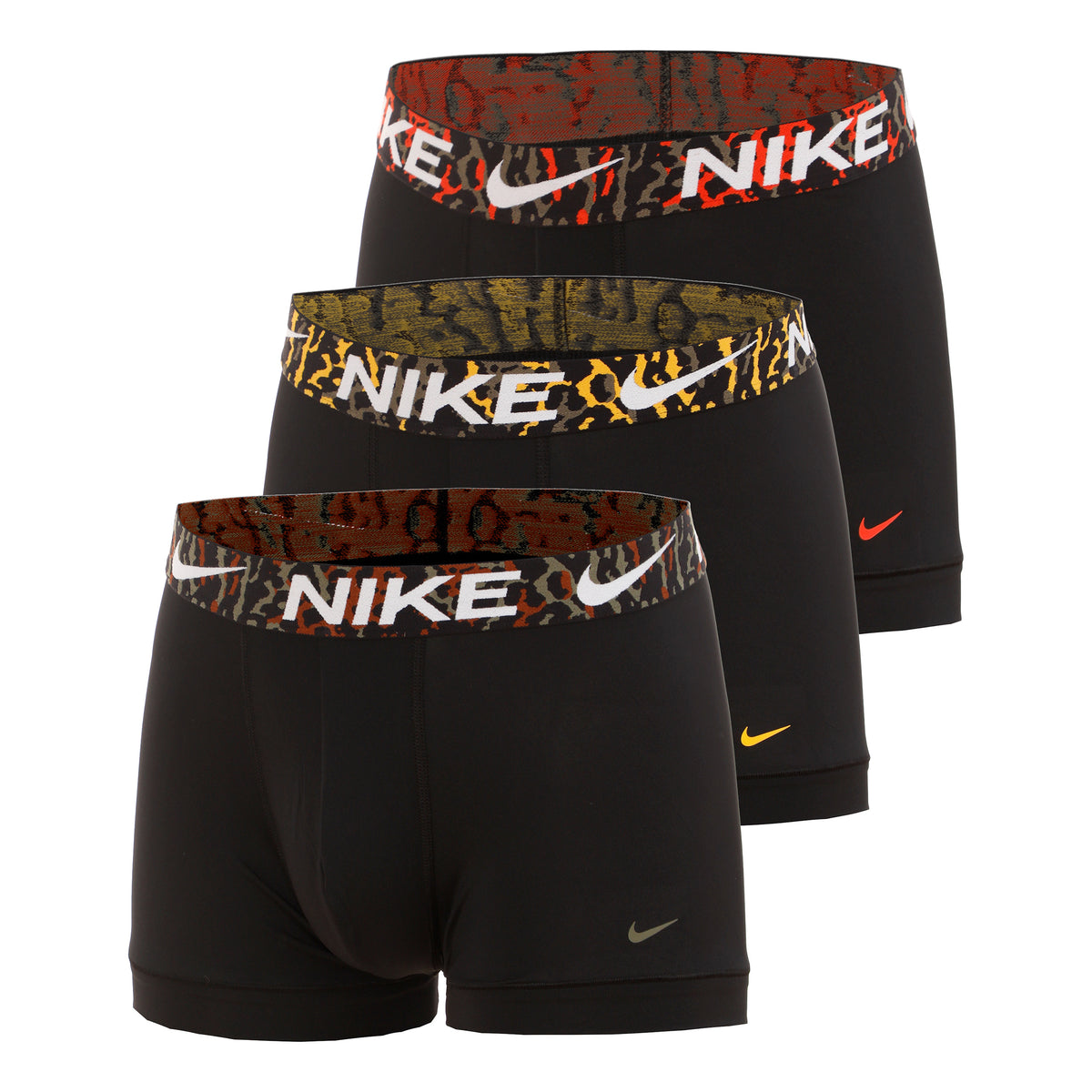 Nike Dri-Fit Essential Micro Trunk Boxer Short 3er Pack Herren - schwarz