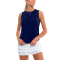 Chill Out Tank-Top Damen - dunkelblau, blau