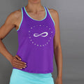 Cercle Tank-Top Damen-lila