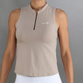 Glam Tank-Top Damen-beige