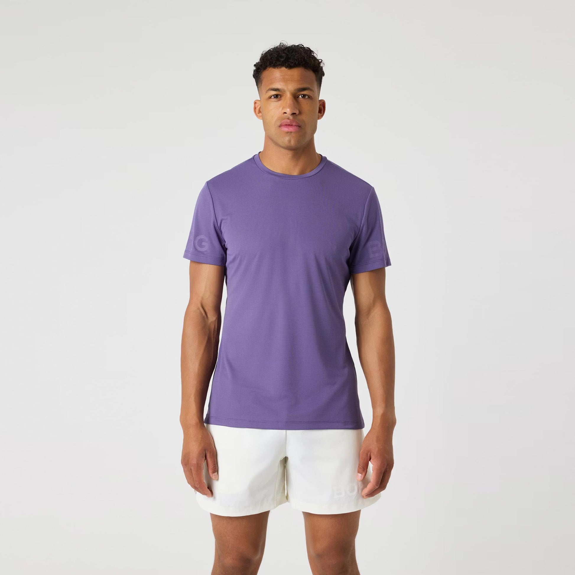 Björn Borg Light T-Shirt Herren - lila