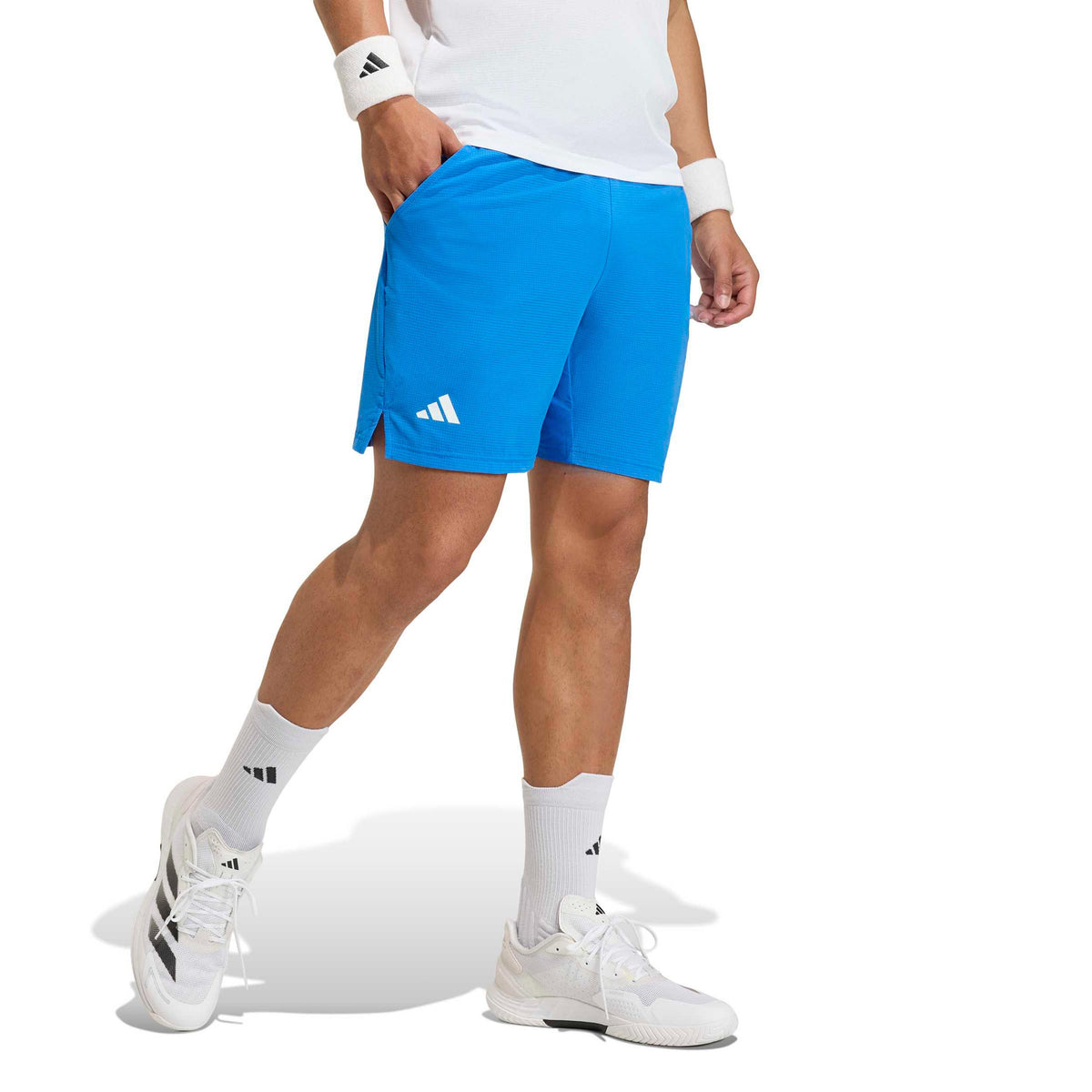adidas 7Inch Ergo Shorts Herren - blau, weiß