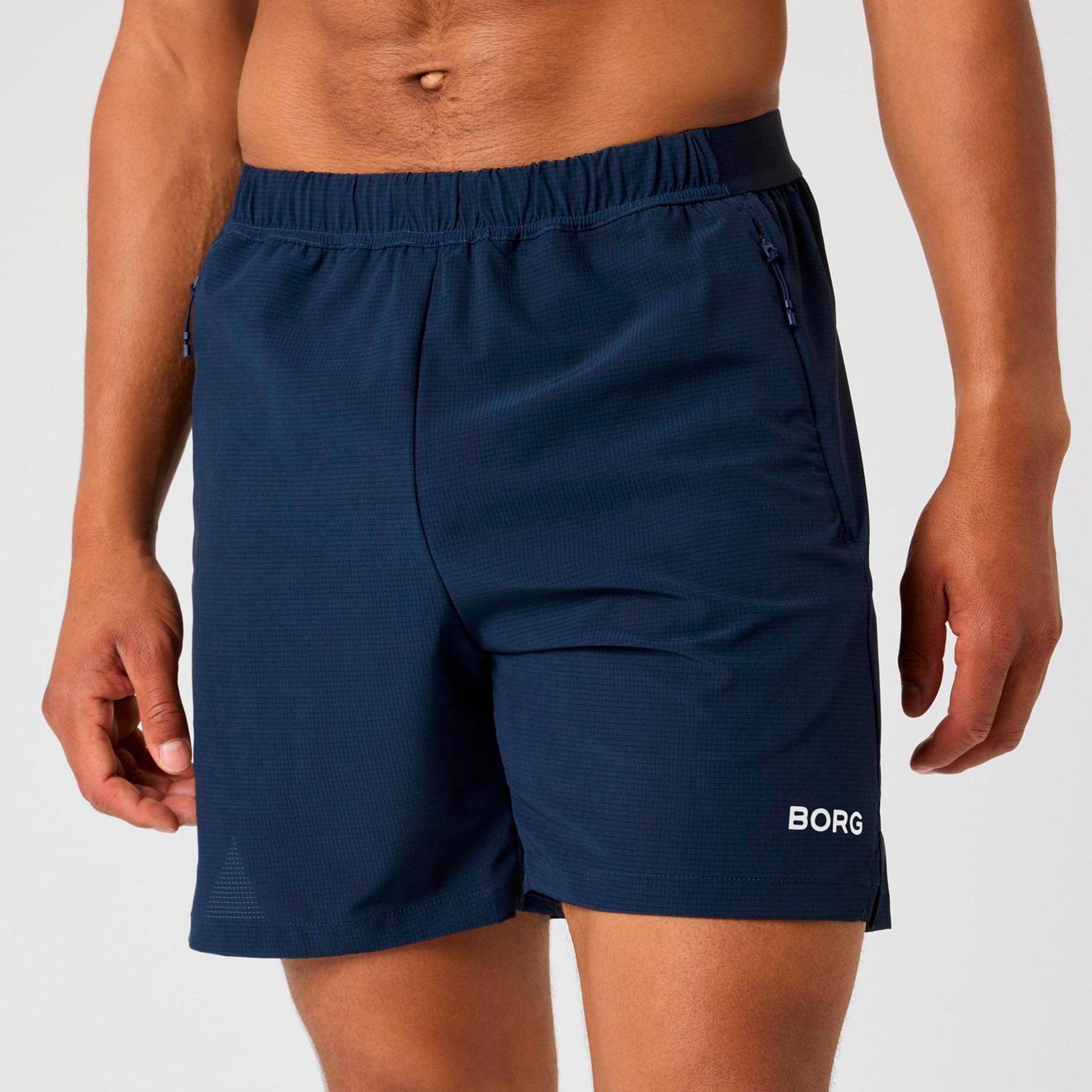 Björn Borg Borg Zip 7 Inch Shorts Herren - nachtblau