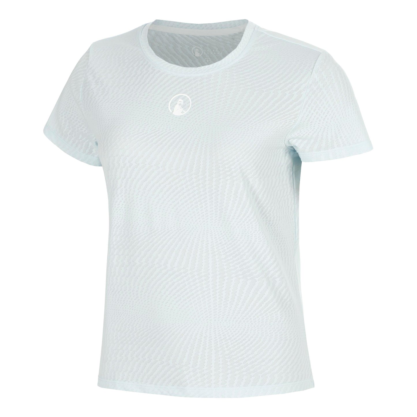 Quiet Please Memories Spin T-Shirt Damen - hellblau