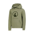 Memories Baseline Logo Hoody Jungen - khaki