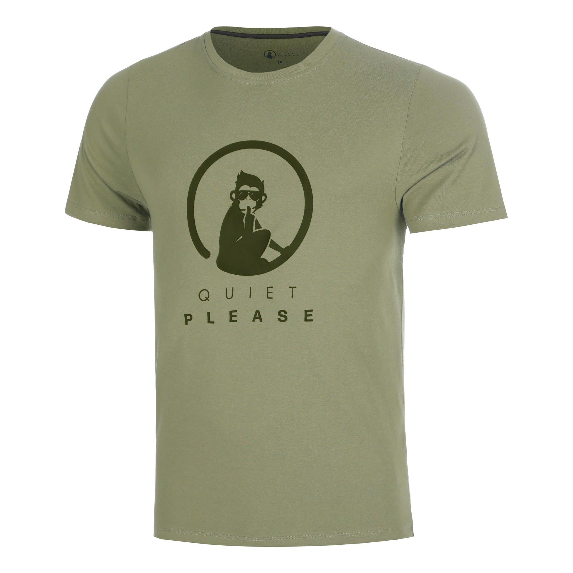 Quiet Please Memories Training T-Shirt Herren - khaki