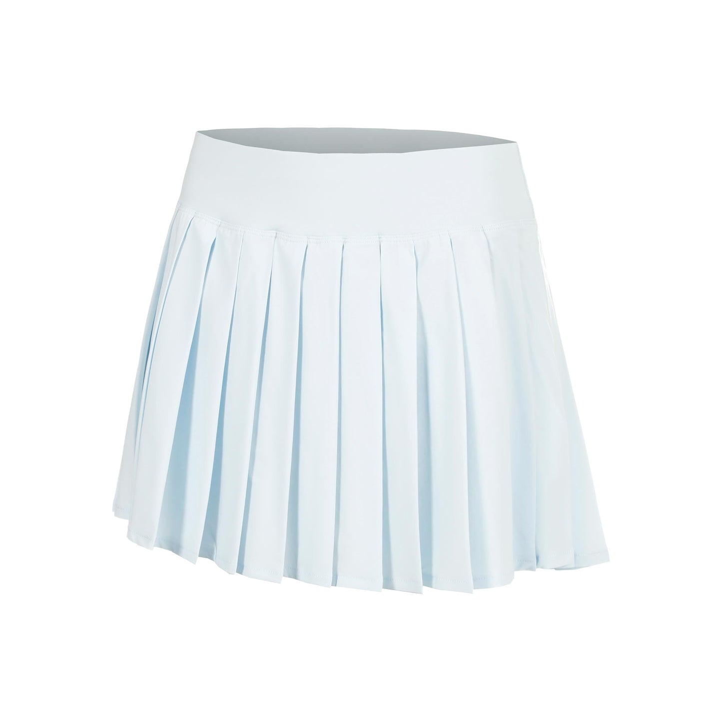 Quiet Please Memories Love Pleated Rock Damen - hellblau