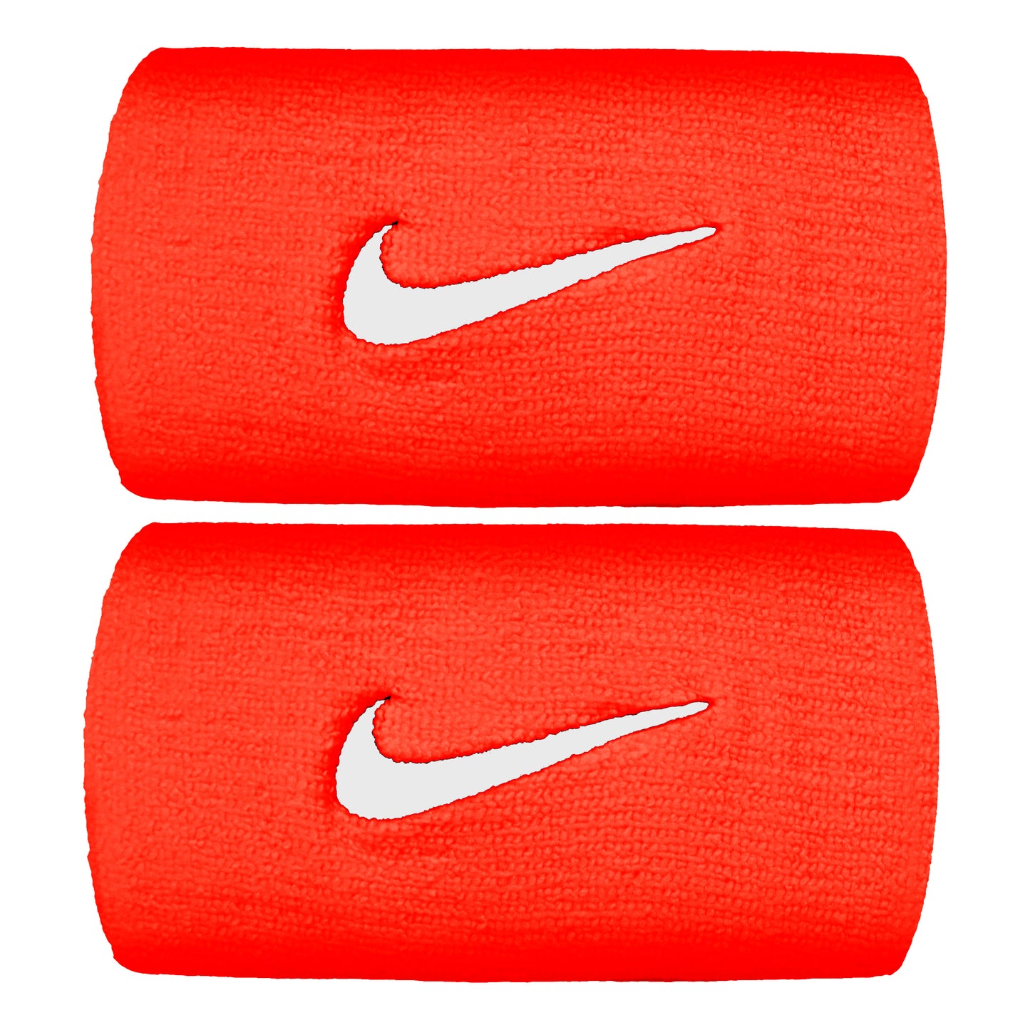 Nike Premier DW Schweißband 2er Pack lang - hellrot, weiß