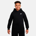 Club Fleece Hoody Kinder - schwarz