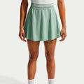 Court Dri-FIT Advantage Ace High Rise Rock Damen - graugrün, weiß