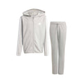 Essentials Trainingsanzug Kinder - grau, weiß