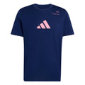 Padel Category Graphic T-Shirt Herren - dunkelblau, pink