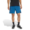 D4T 7Inch Shorts Herren - petrol, schwarz