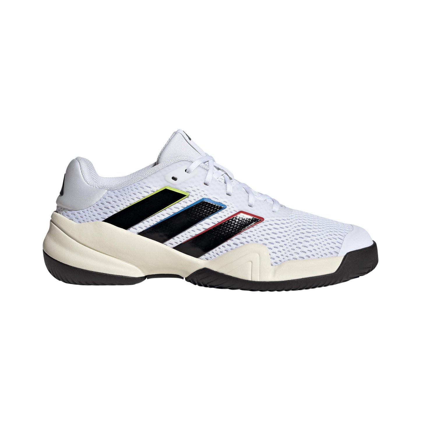 adidas Barricade Allcourtschuh Kinder - weiß, mehrfarbig
