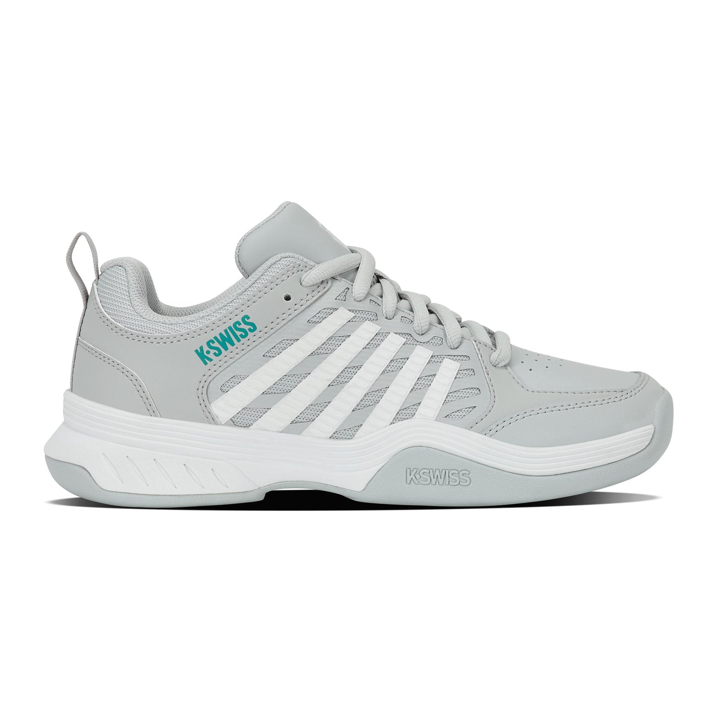 K-Swiss Court Express 2 Teppichschuh Damen - hellgrau, weiß