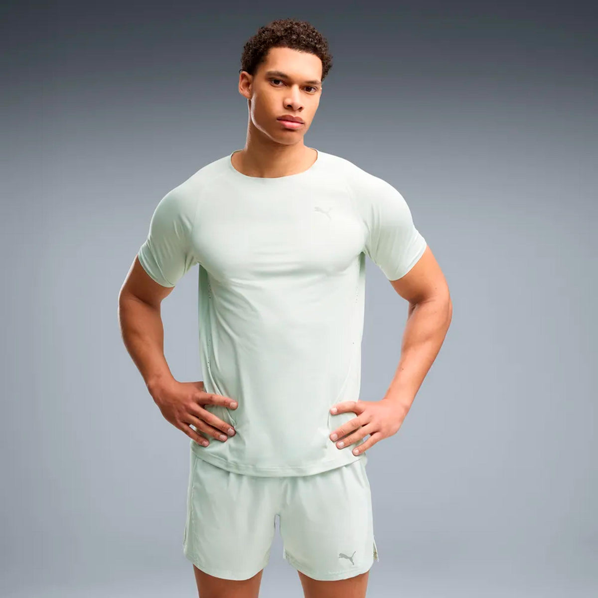 Puma Everyday Cloudspun  Laufshirt Herren - hellgrün