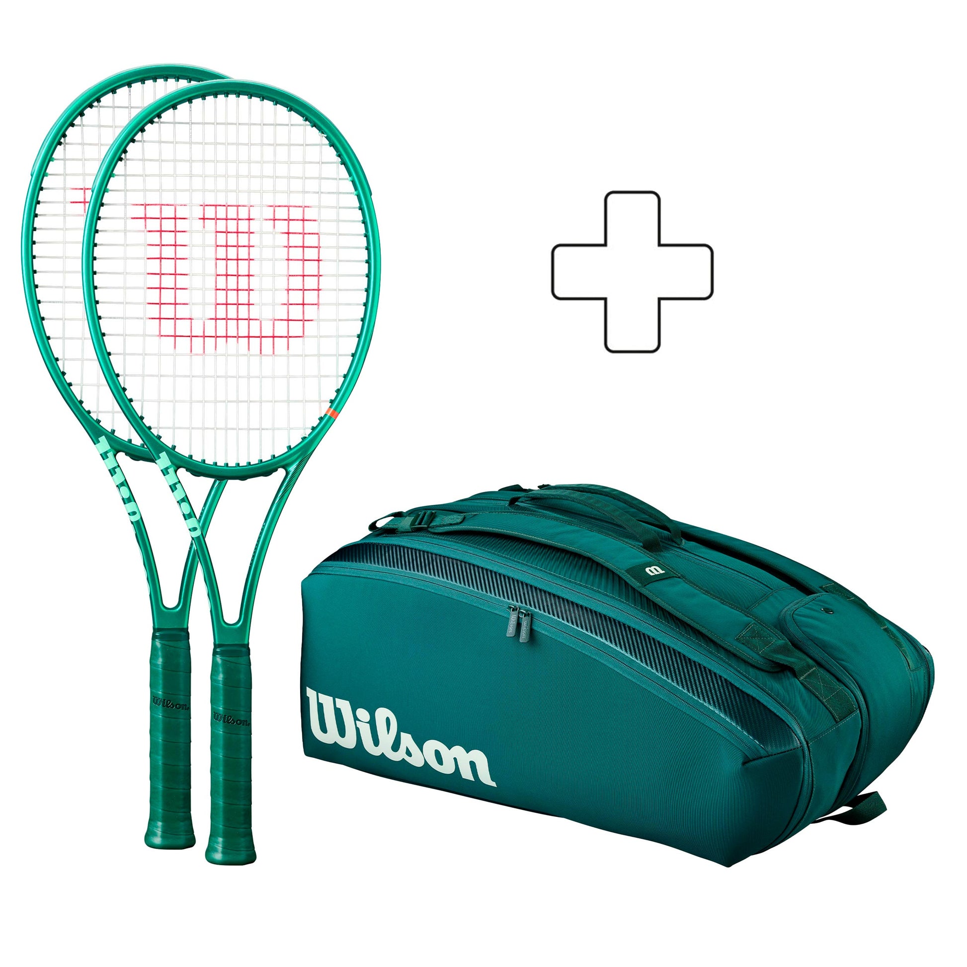 Wilson 2x Blade 98 Pro 16X19 v10 plus Schlägertasche