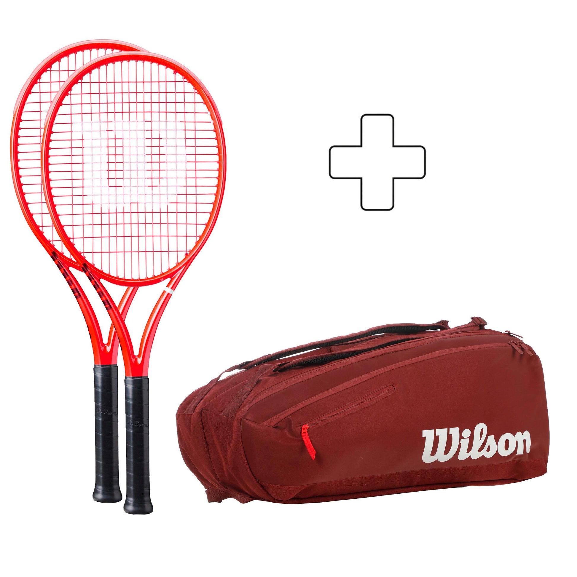 Wilson 2x Defyer 100 V1 plus Schlägertasche