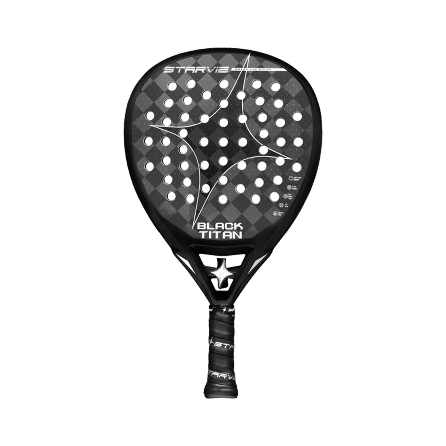 Starvie BLACK TITAN    Padelschläger Testschläger