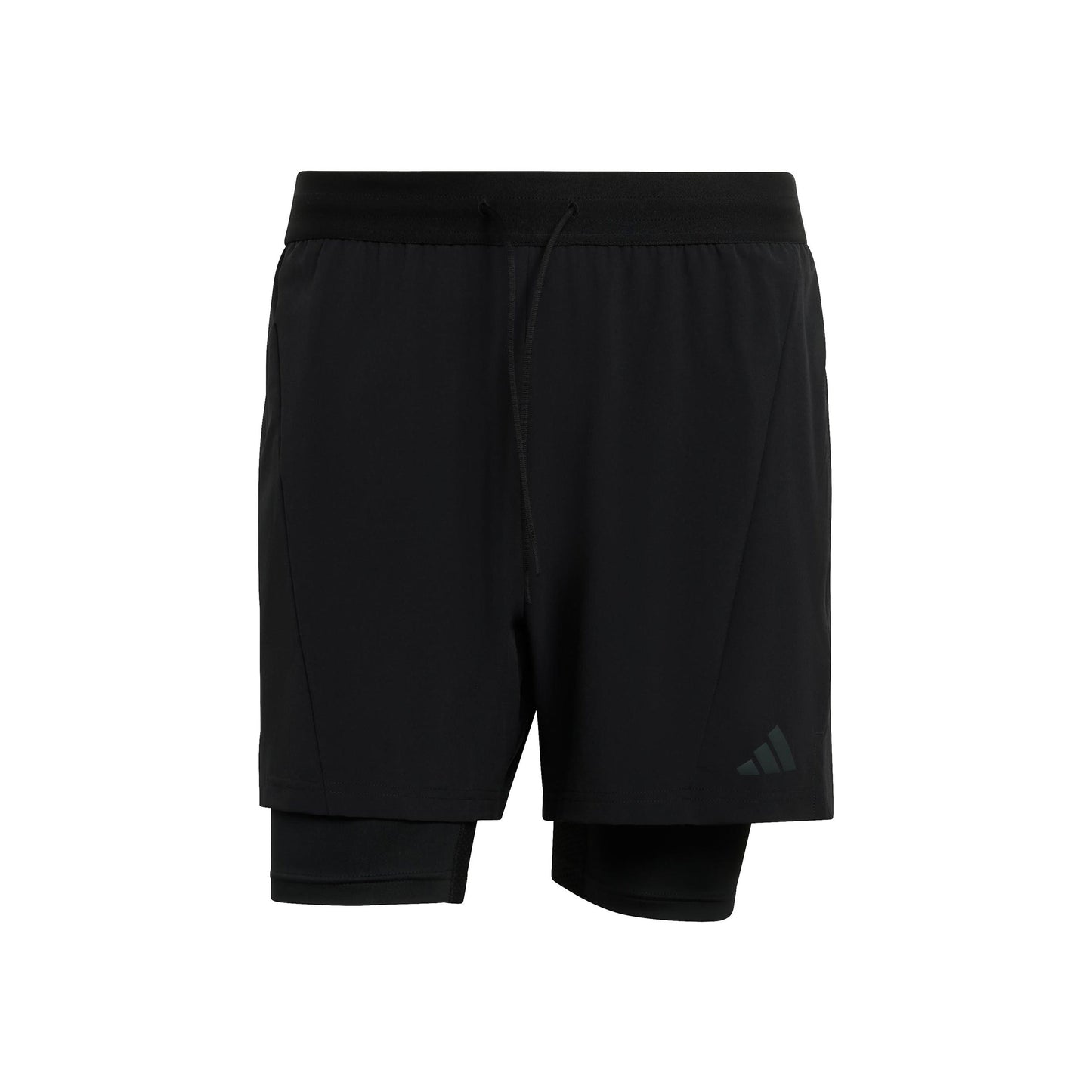 adidas D4T 2in1 Shorts Herren-schwarz