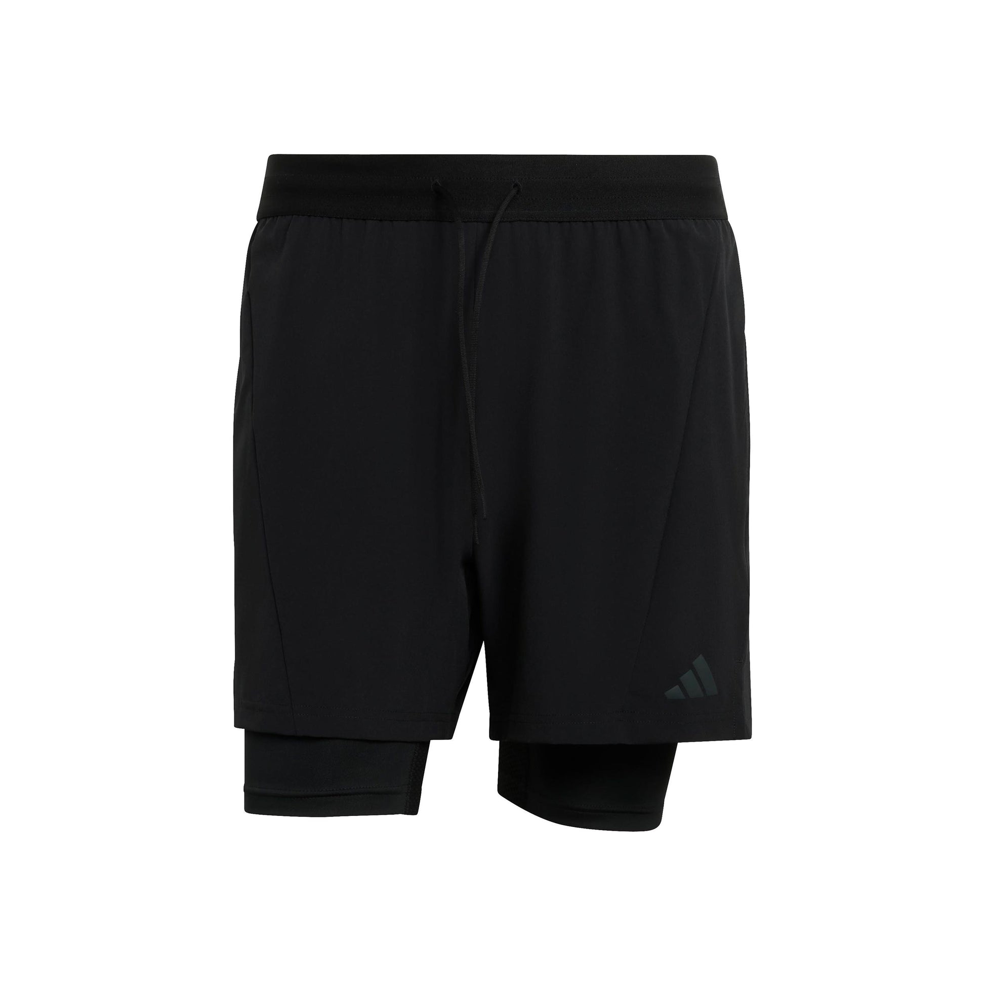adidas D4T 2in1 Shorts Herren-schwarz