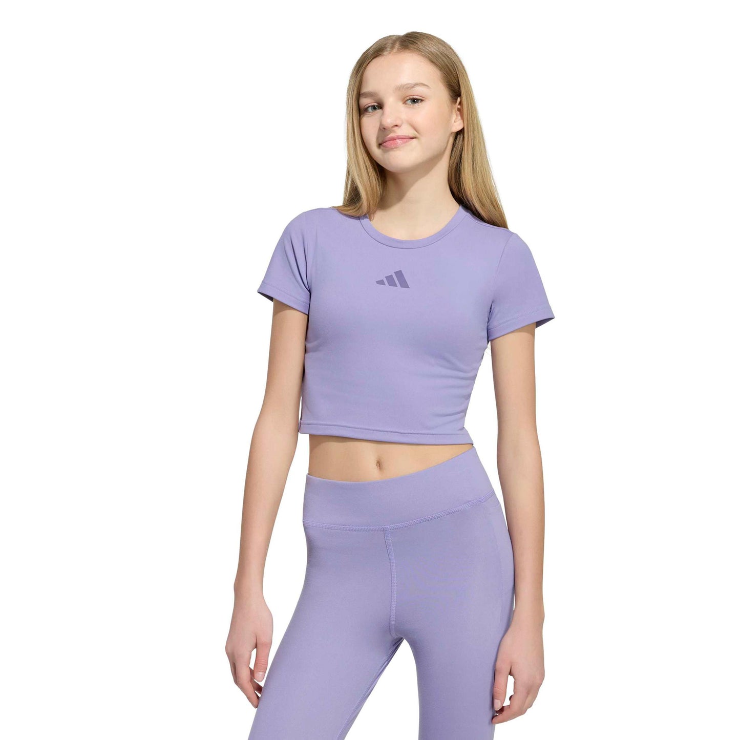 adidas Soft T-Shirt Kinder - flieder