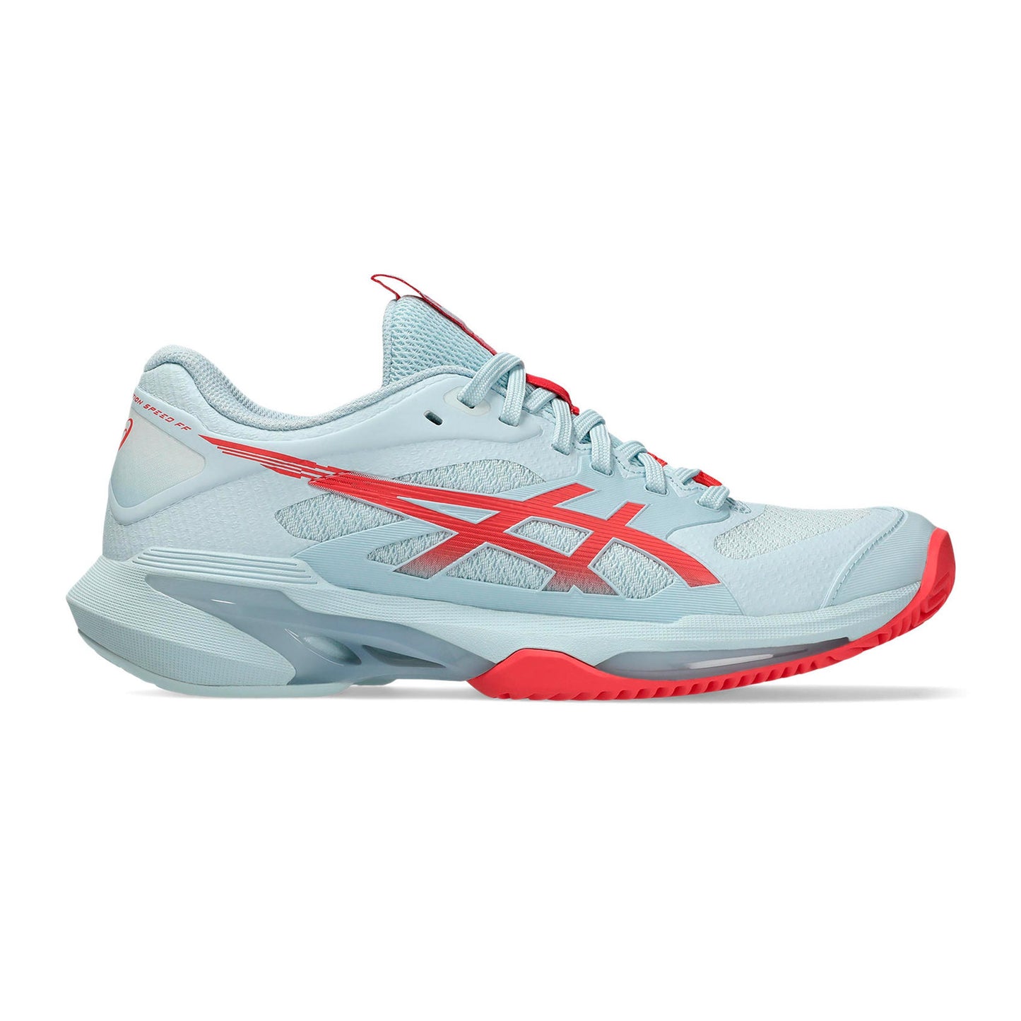 ASICS Solution Speed Ff 4 Clay Sandplatzschuh Damen - hellblau, neonpink