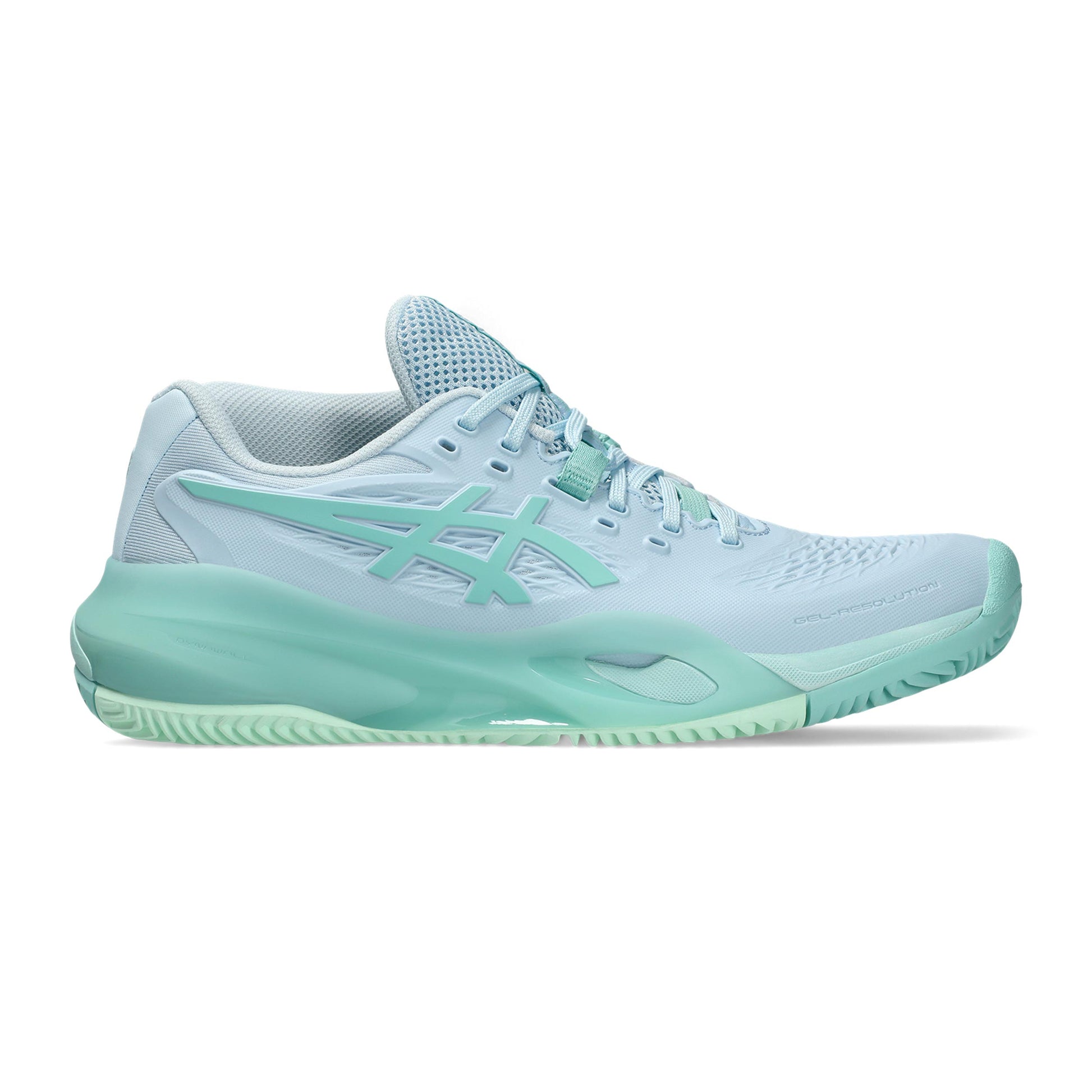 ASICS Gel-Resolution X Sandplatzschuh Damen - hellblau, mint