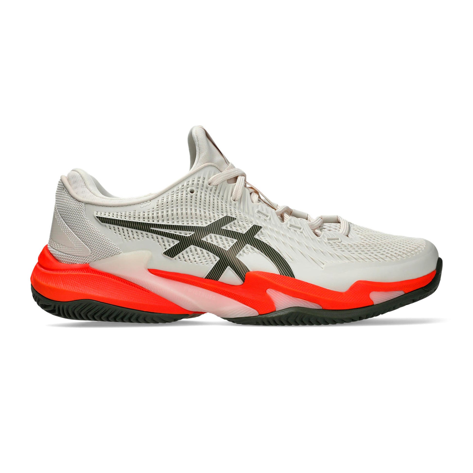 ASICS Court Ff 3 Sandplatzschuh Herren - creme, lila